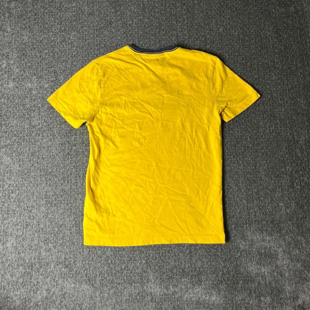 Tommy-hilfiger Men's Yellow T-shirt - Picture 5 of 6